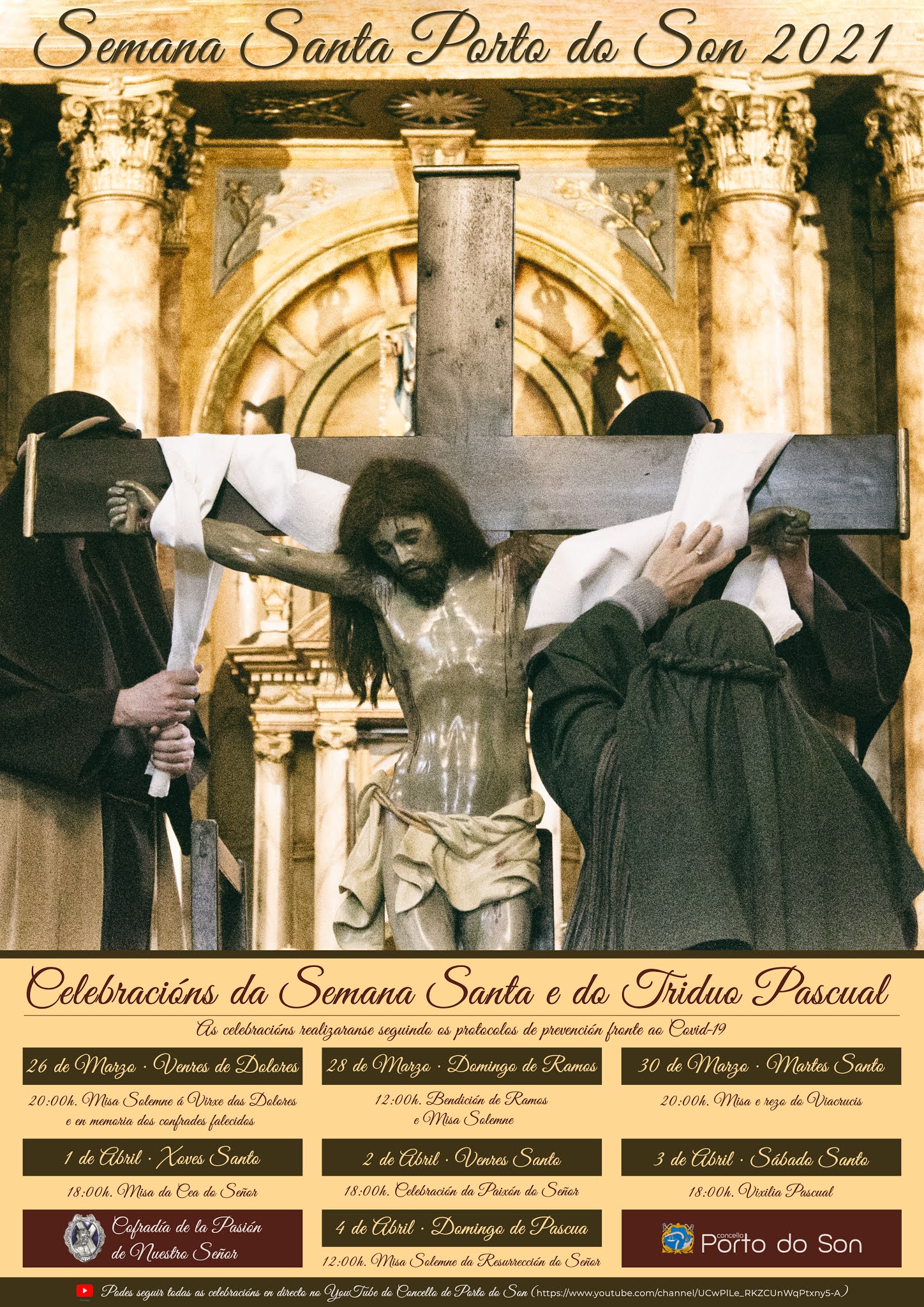 Semana Santa en Porto do Son 2021 Porto do Son / 
Puerto del Son